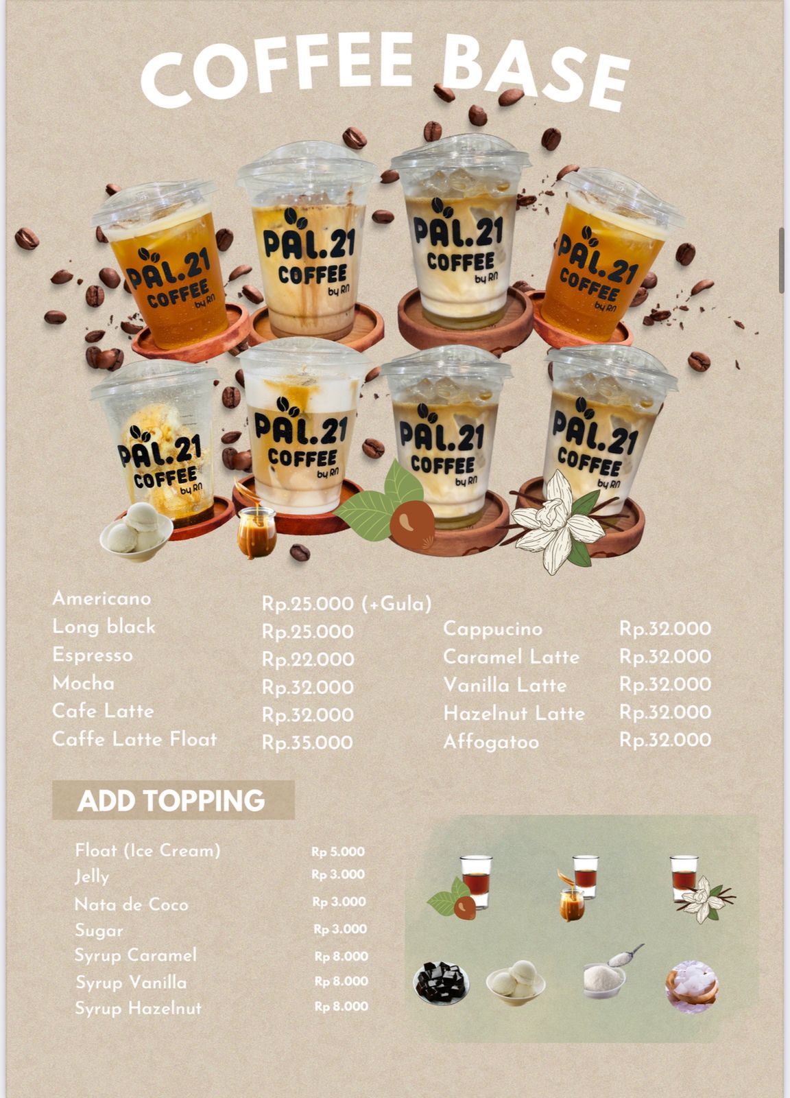 RN Coffee Susu di PAL.21 Coffee