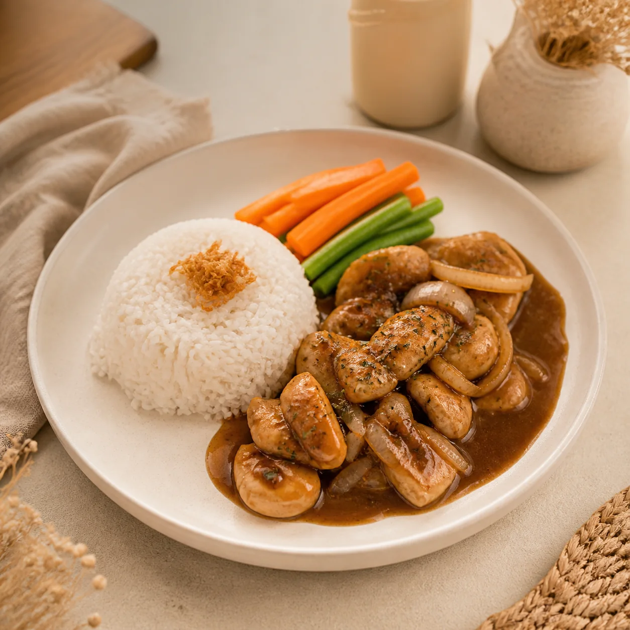 Ayam Lada Hitam di PAL.21 Coffee