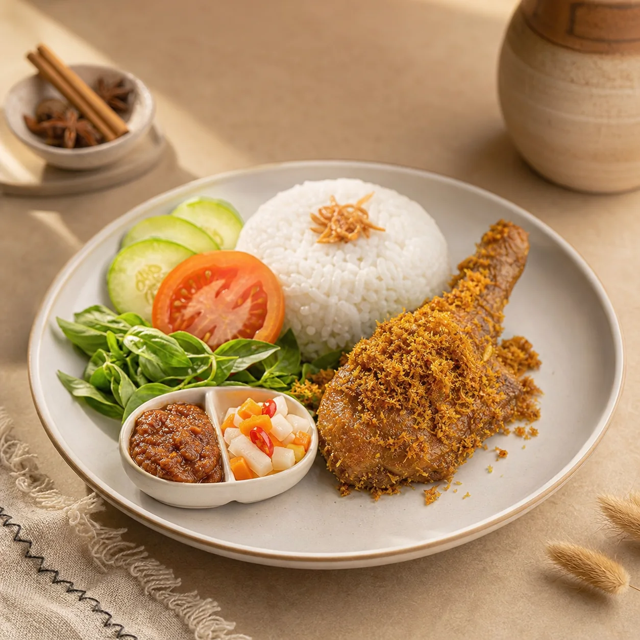 Ayam Rempah di PAL.21 Coffee
