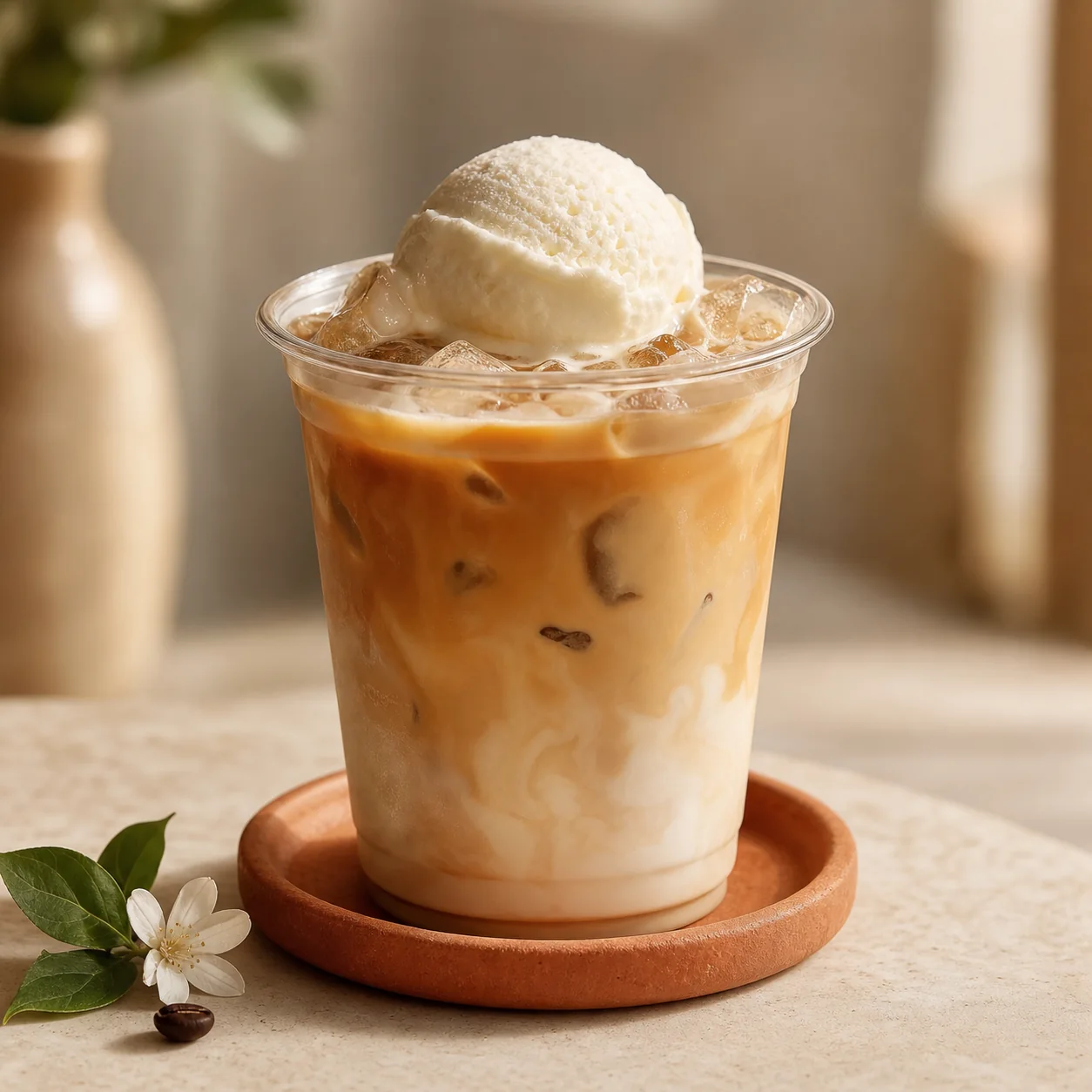Caffe Latte Float di PAL.21 Coffee