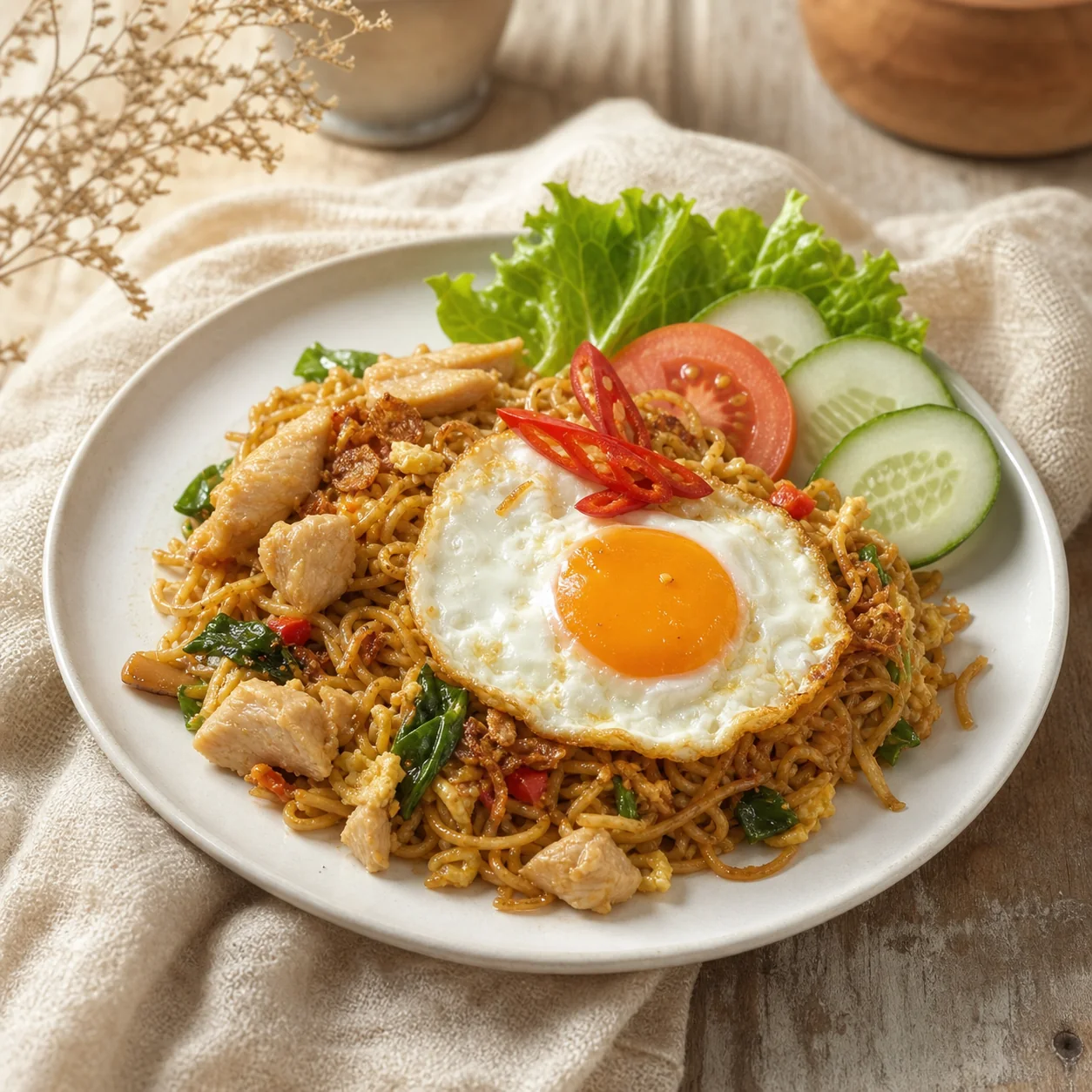 Indomie Goreng / Kuah Special di PAL.21 Coffee