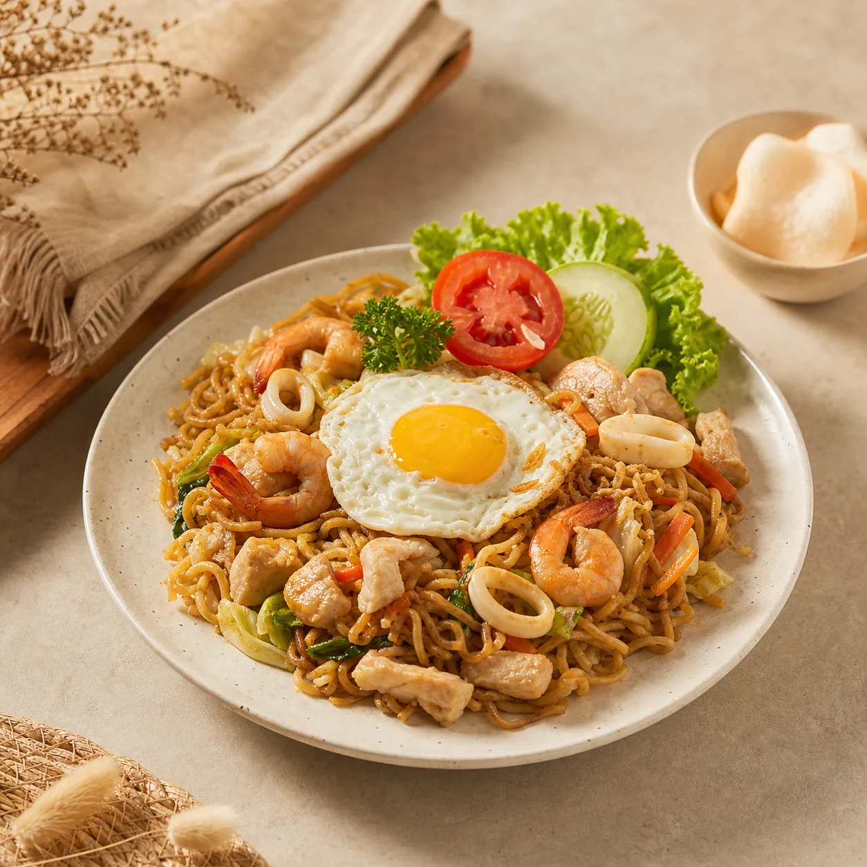 Mie / Bihun Goreng / Kuah Special RN di PAL.21 Coffee