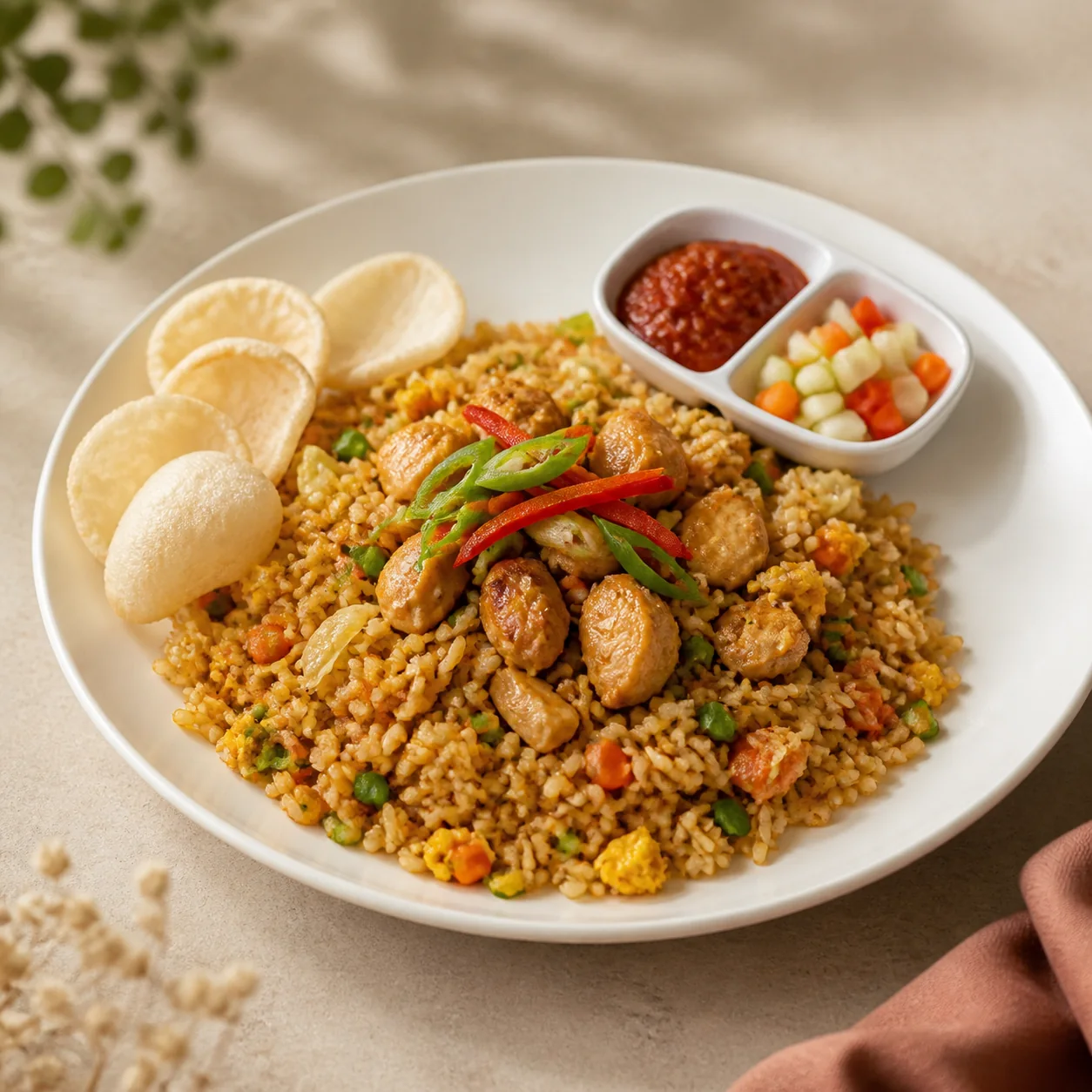 Nasi Goreng Ayam Chinese di PAL.21 Coffee