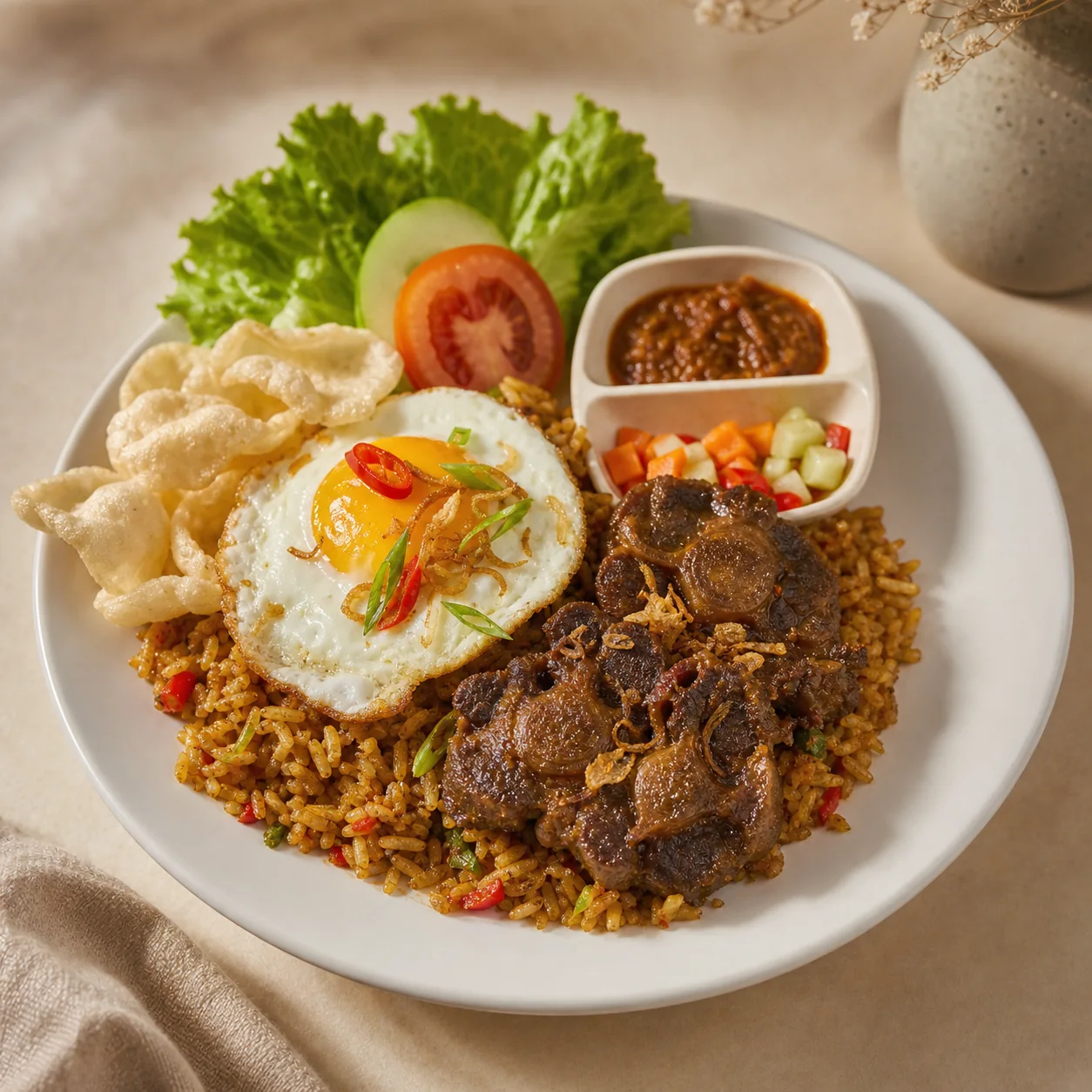 Nasi Goreng Buntut di PAL.21 Coffee