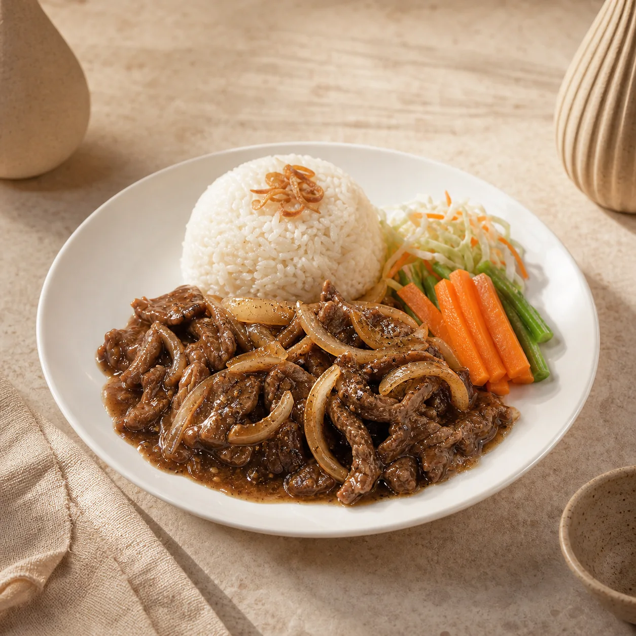 Sapi Lada Hitam di PAL.21 Coffee