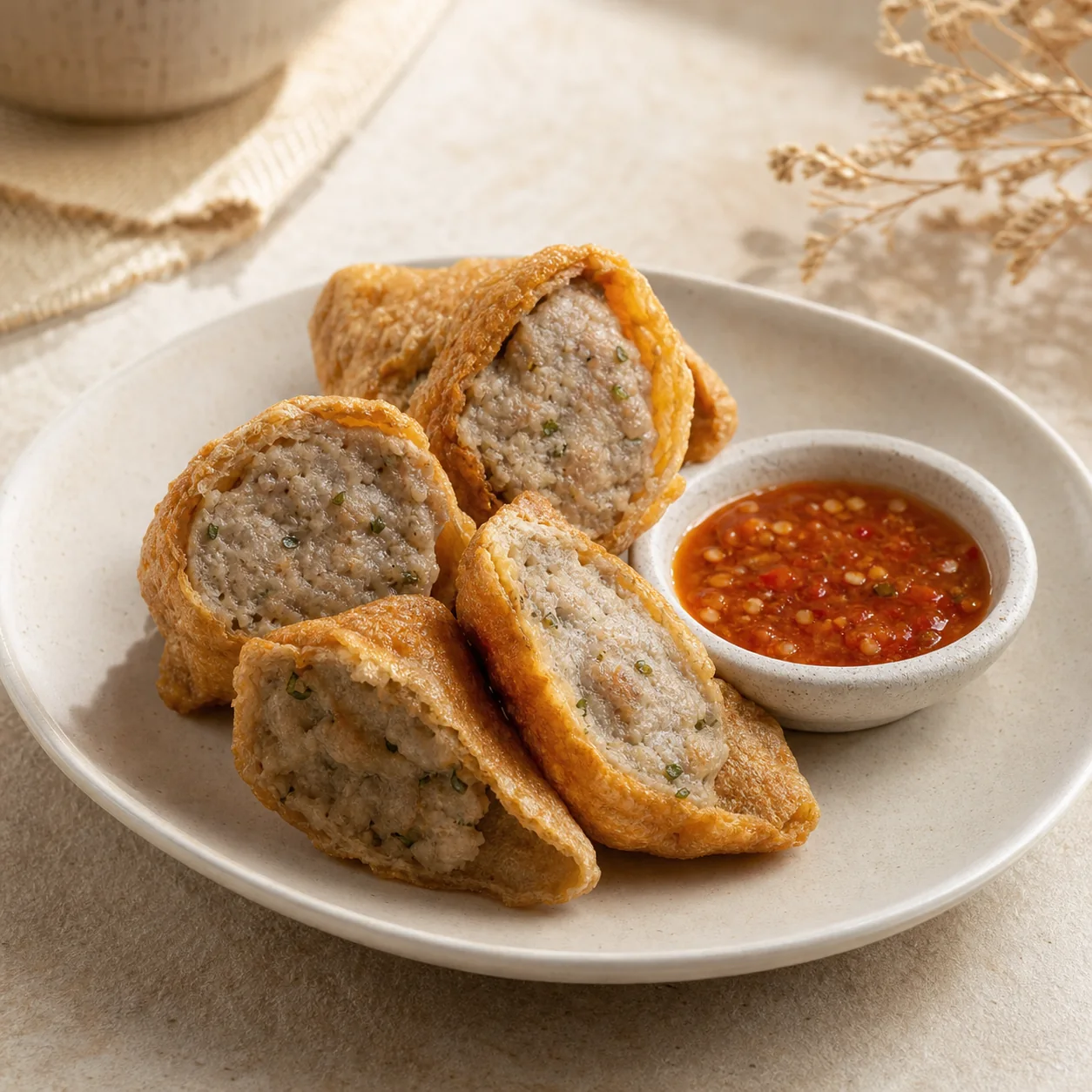 Tahu Bakso di PAL.21 Coffee
