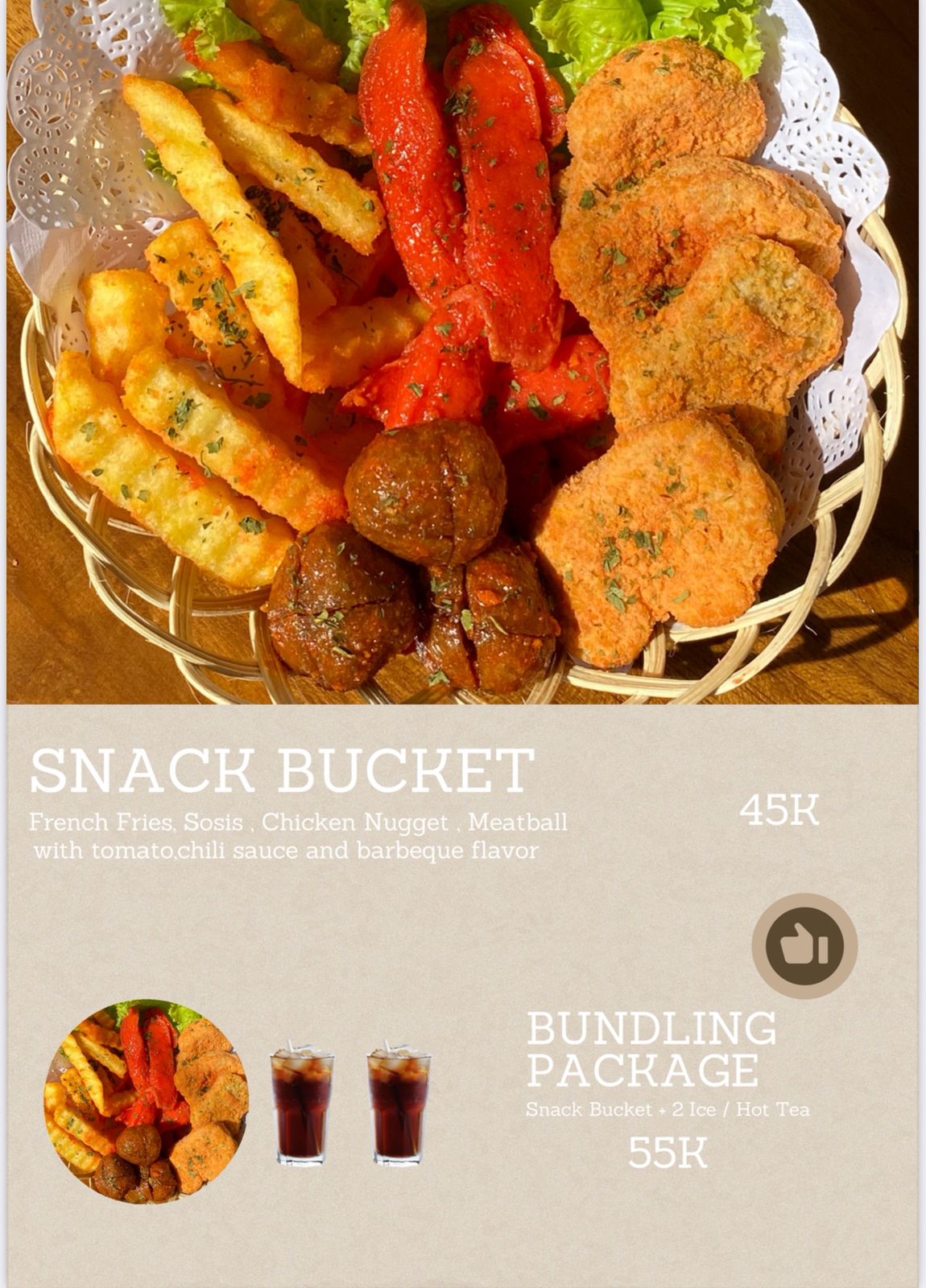 Snack Bucket di PAL.21 Coffee